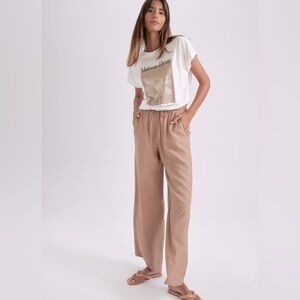 NWT,Ninexis,Gorgeous Wide-Leg Palazzo Pants, Elastic Waist, Oozes Class, Size XL